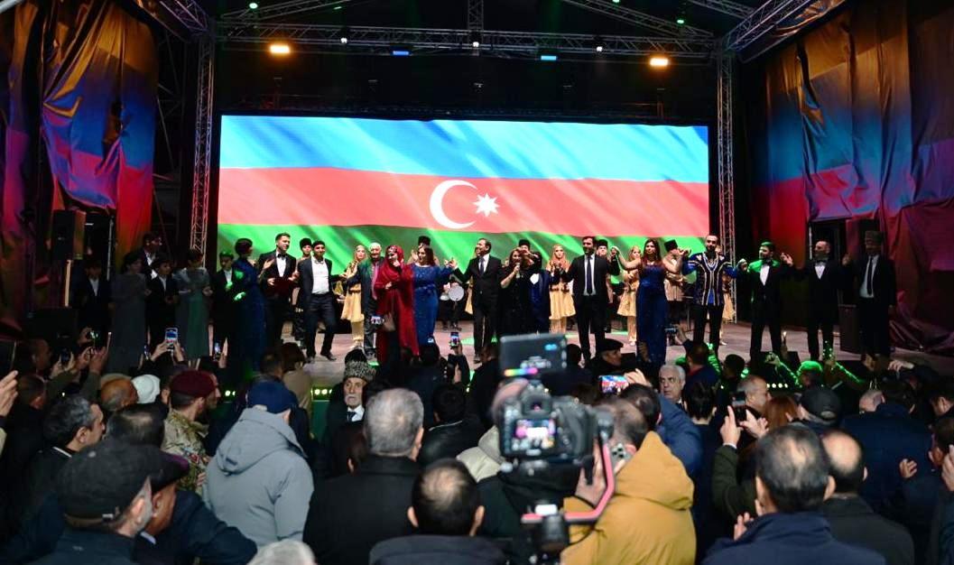 Среди гор и облаков Кяльбаджара - первый День города в празднике возрождения и культуры (ФОТО)