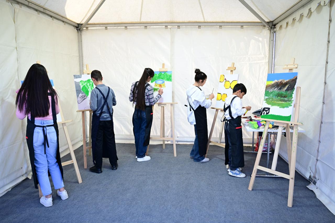 Среди гор и облаков Кяльбаджара - первый День города в празднике возрождения и культуры (ФОТО)