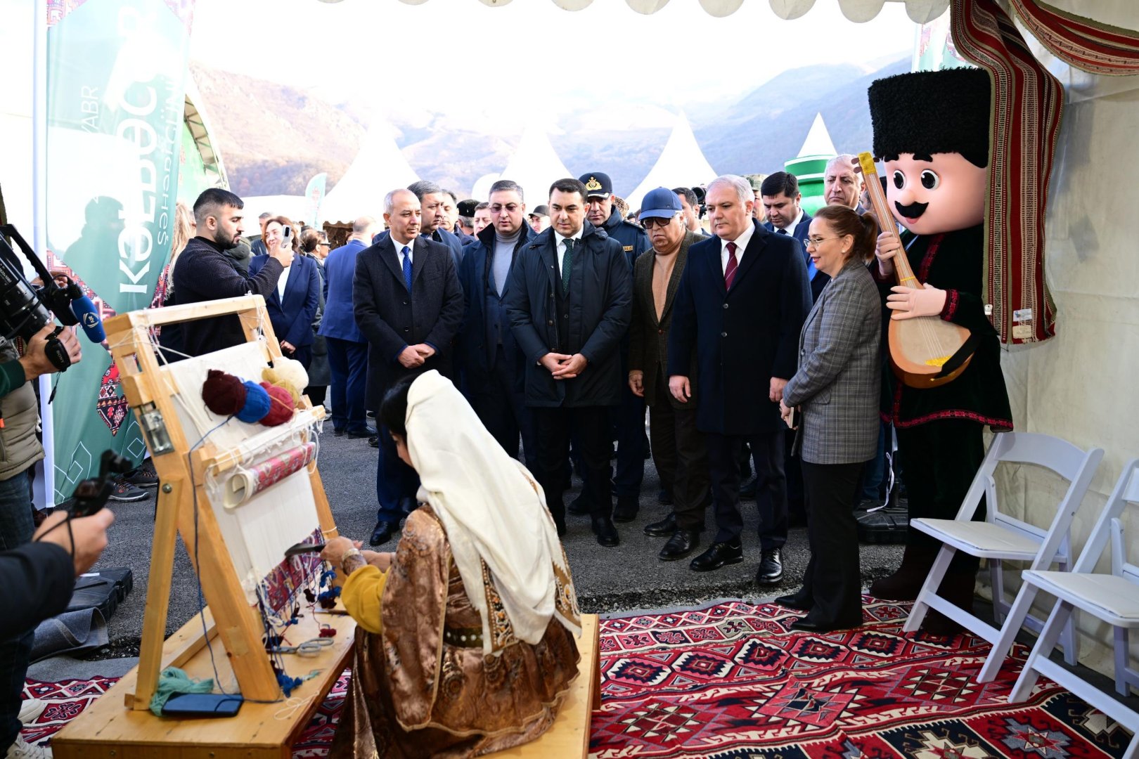 Среди гор и облаков Кяльбаджара - первый День города в празднике возрождения и культуры (ФОТО)