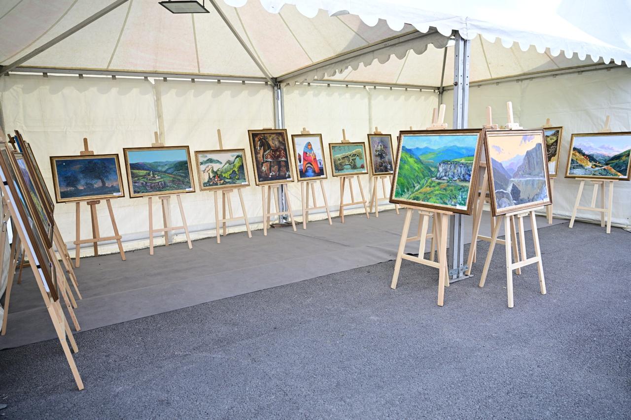 Среди гор и облаков Кяльбаджара - первый День города в празднике возрождения и культуры (ФОТО)