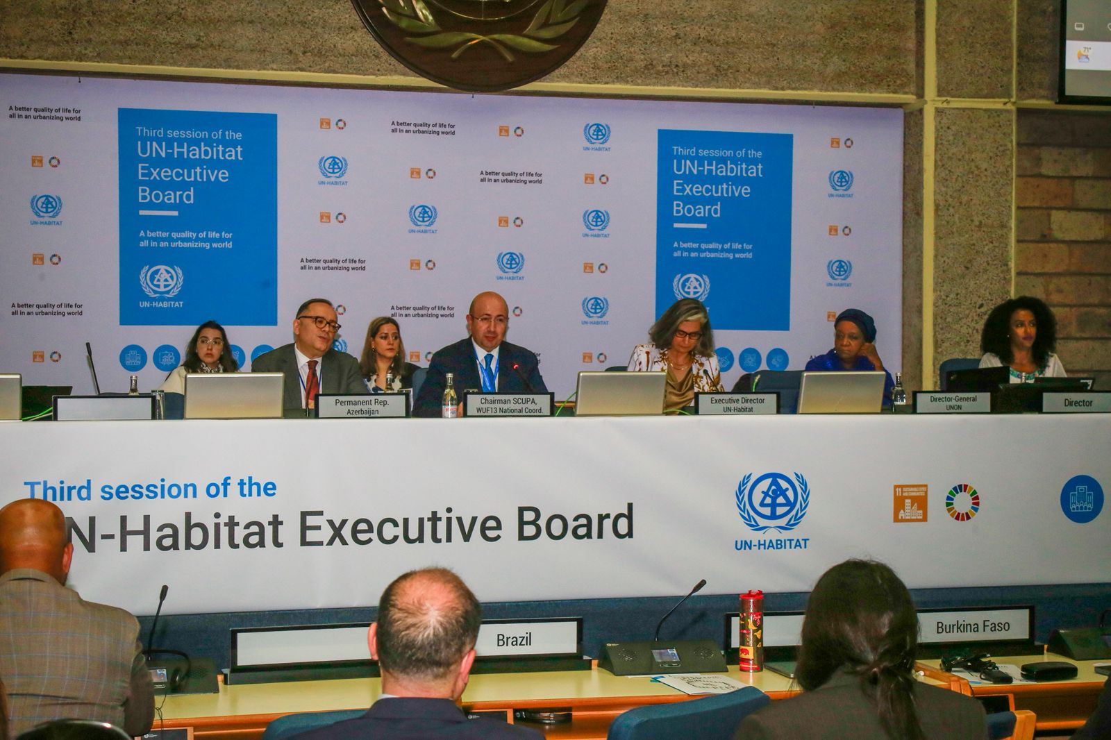 Завершена 3-я сессия Исполнительного совета UN-Habitat (ФОТО)