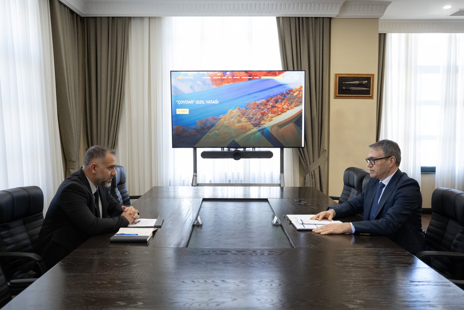 В “AzerGold” ЗАО состоялась очередная встреча с победителями конкурса «Yüksəliş»