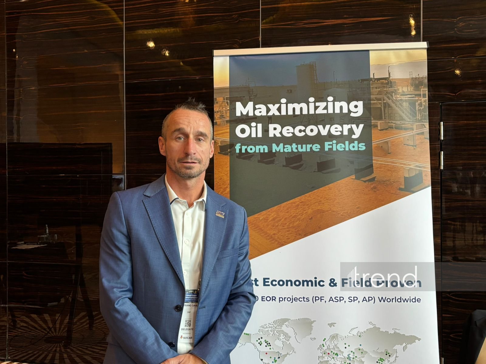 Французская компания планирует реализацию в Азербайджане проекта по полимерному заводнению