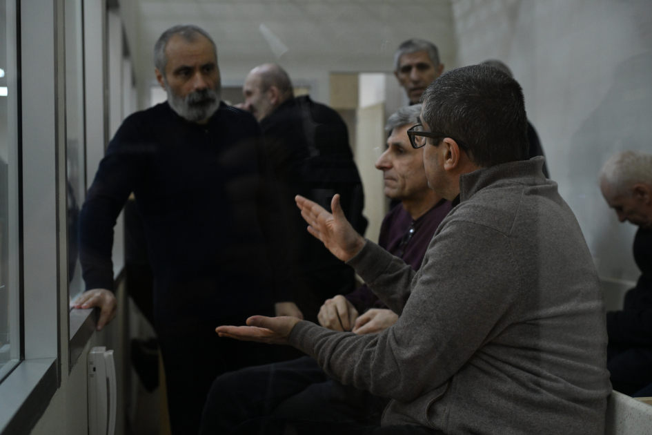 Продолжилось заседание суда по рассмотрению уголовных дел в отношении граждан Армении (ФОТО)