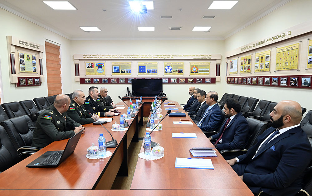 Обсуждены связи в военной сфере между Азербайджаном и ОАЭ