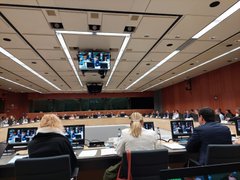 Хикмет Гаджиев провел встречу с Комитетом ЕС по политике и безопасности (ФОТО)