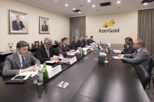 В «AzerGold» состоялась встреча с чрезвычайным и полномочным послом Судана в Азербайджане (ФОТО)