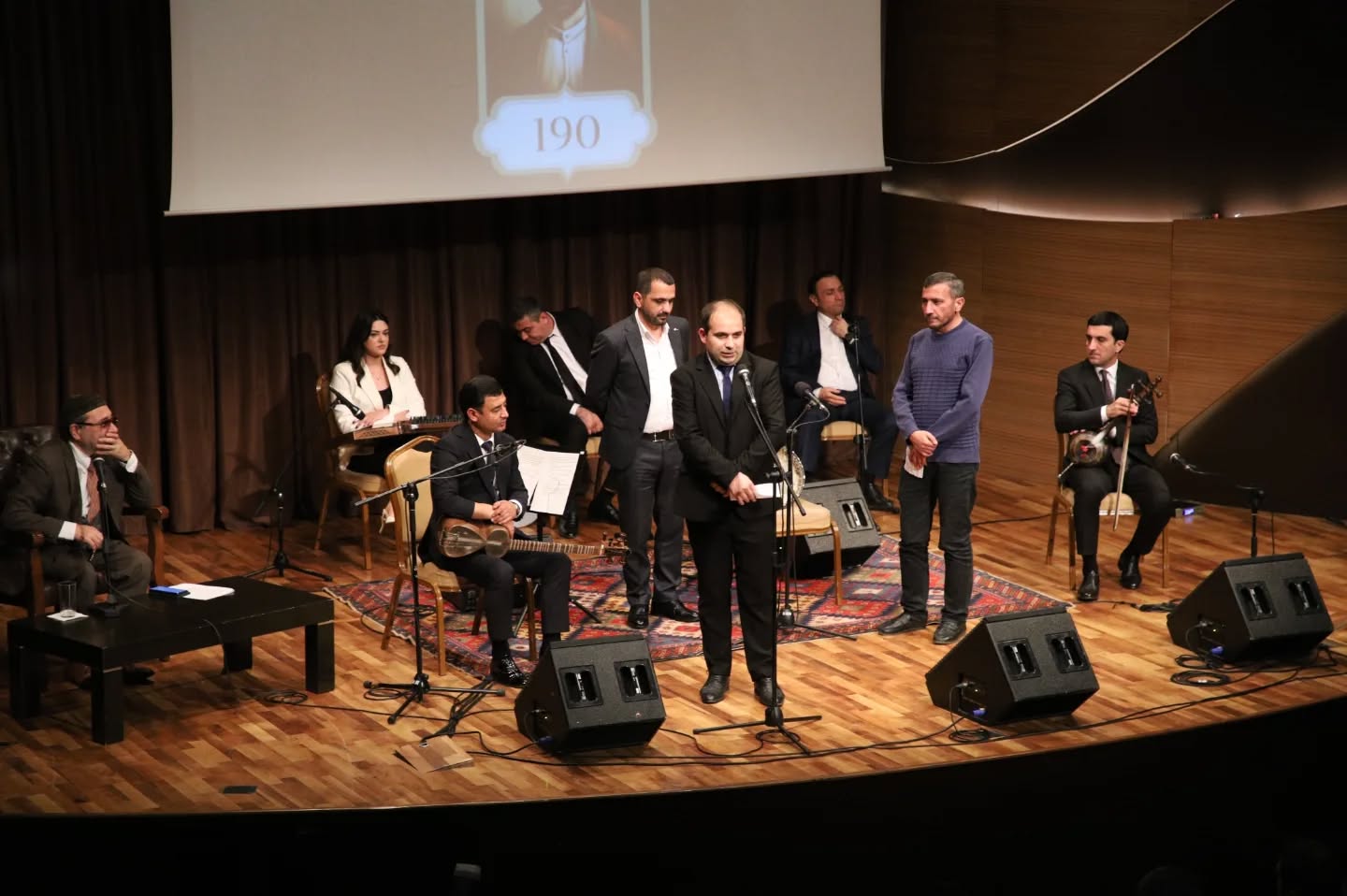 В Баку прошел литературно-художественный вечер, посвящённый 190-летию Сеида Азима Ширвани (ФОТО)