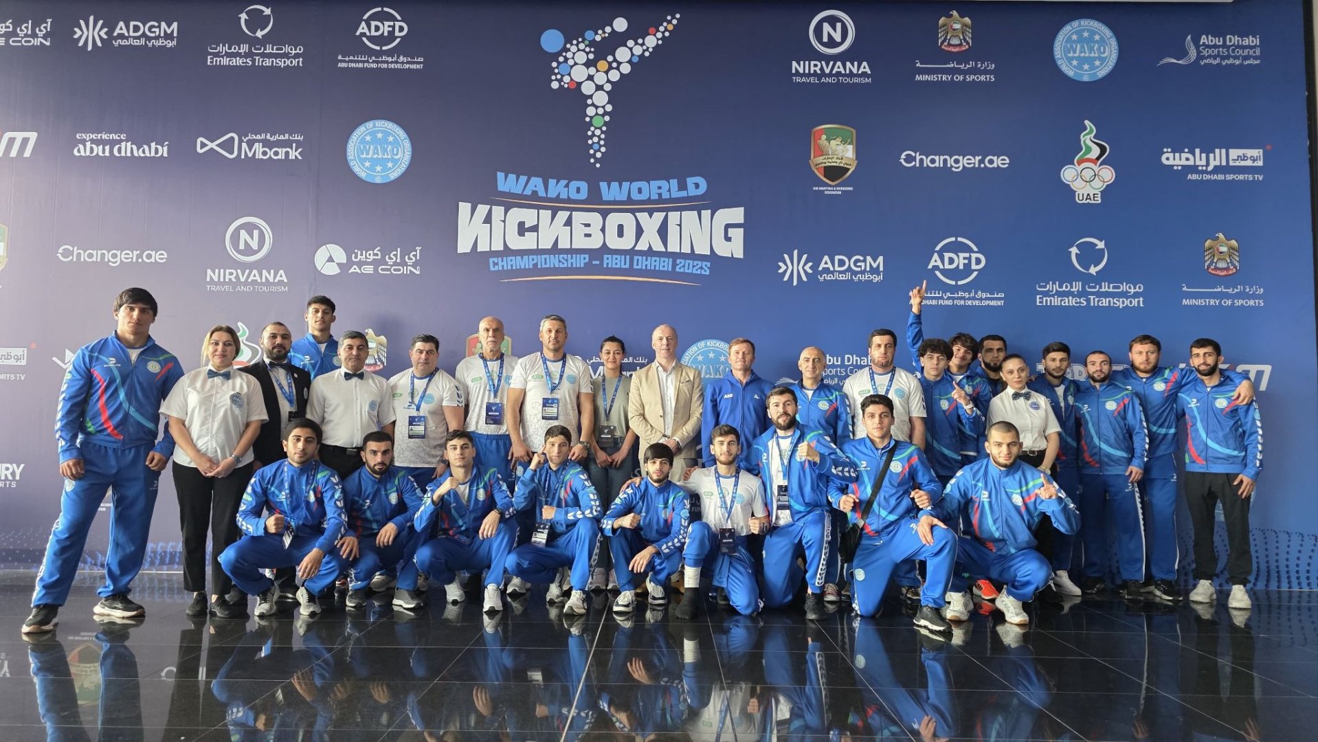 Азербайджанские кикбоксеры завоевали 12 медалей на чемпионате мира в Абу-Даби