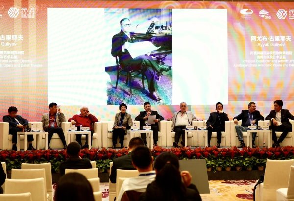 Азербайджан представлен на IV Всемирном симфоническом форуме в Пекине (ФОТО)