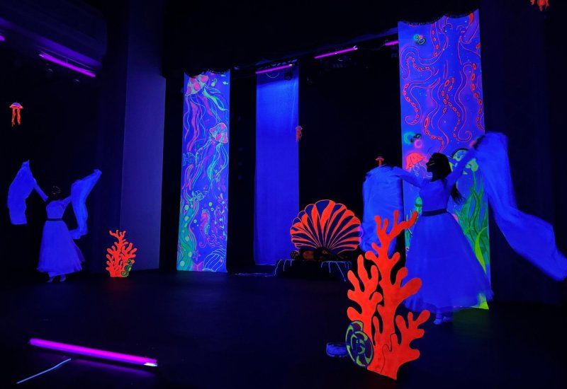 Одна морская история в Баку – в эстетике неона (ФОТО)