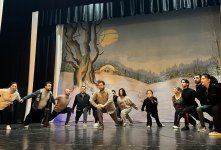 В Мингячевире прошел мастер-класс по профессиональному театральному искусству (ФОТО)