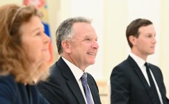 Завершилась встреча Президента России Владимира Путина с спецпосланником президента США (ФОТО)