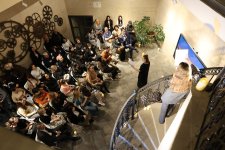 В рамках фестиваля "Нефтяной бум улыбается всем" в Баку представлена пьеса "Нефть" (ФОТО)