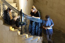 В рамках фестиваля "Нефтяной бум улыбается всем" в Баку представлена пьеса "Нефть" (ФОТО)