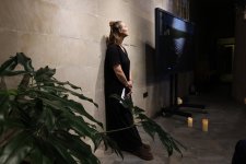 В рамках фестиваля "Нефтяной бум улыбается всем" в Баку представлена пьеса "Нефть" (ФОТО)