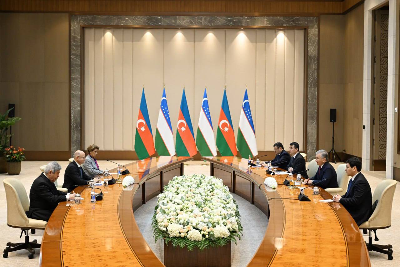 Шавкат Мирзиёев принял министра энергетики Азербайджана (ФОТО)