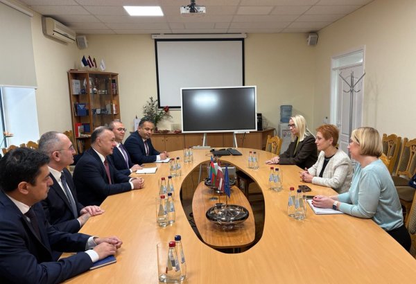 Делегация Минздрава Азербайджана ознакомилась с деятельностью медучреждений и университетов Латвии (ФОТО)