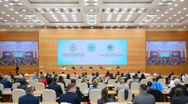 Вице-президент Фонда Гейдара Алиева Лейла Алиева приняла участие в международной конференции в Туркменистане (ФОТО)