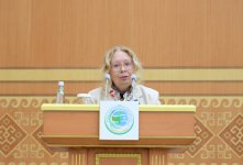 Вице-президент Фонда Гейдара Алиева Лейла Алиева приняла участие в международной конференции в Туркменистане (ФОТО)