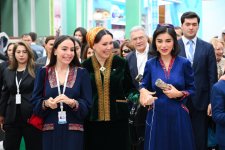 Вице-президент Фонда Гейдара Алиева Лейла Алиева приняла участие в международной конференции в Туркменистане (ФОТО)