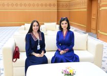 Вице-президент Фонда Гейдара Алиева Лейла Алиева встретилась с руководителем Администрации Президента Республики Узбекистан (ФОТО)