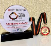 Заслуженный артист Азербайджана Сахиб Пашазаде удостоен почётной медали в Пакистане (ФОТО)