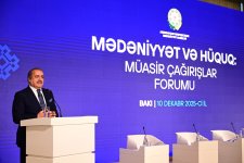 Культура и право: современные вызовы – на форуме в Баку обсуждены важные вопросы (ФОТО)