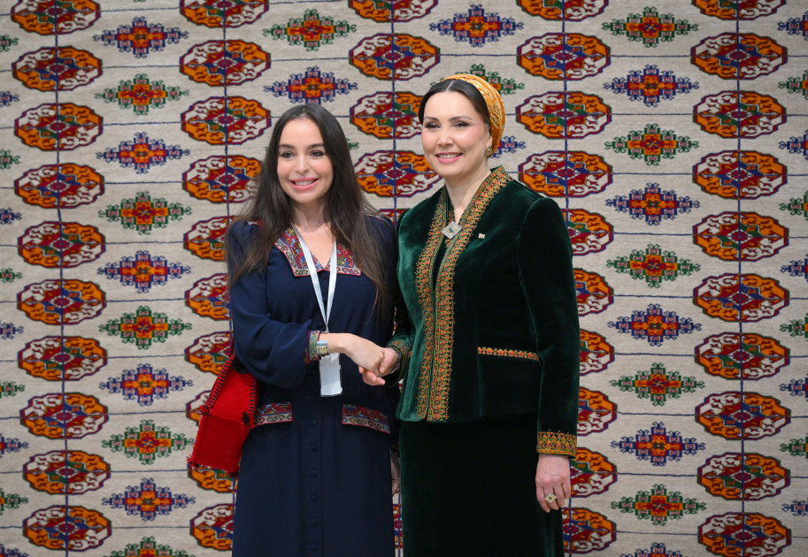 Вице-президент Фонда Гейдара Алиева Лейла Алиева приняла участие в международной конференции в Туркменистане (ФОТО)