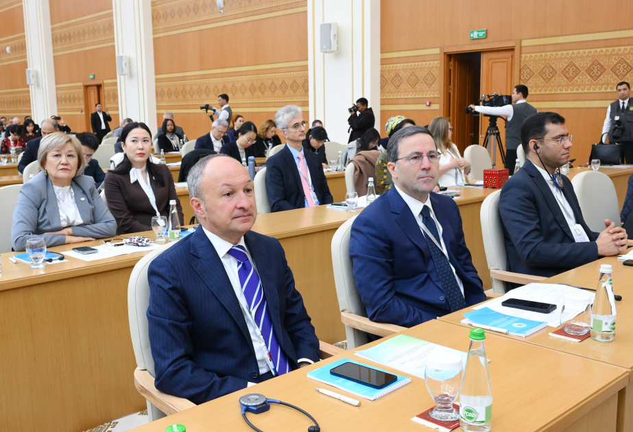 Вице-президент Фонда Гейдара Алиева Лейла Алиева приняла участие в международной конференции в Туркменистане (ФОТО)