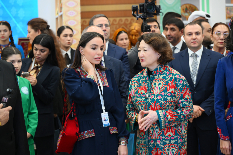 Вице-президент Фонда Гейдара Алиева Лейла Алиева приняла участие в международной конференции в Туркменистане (ФОТО)