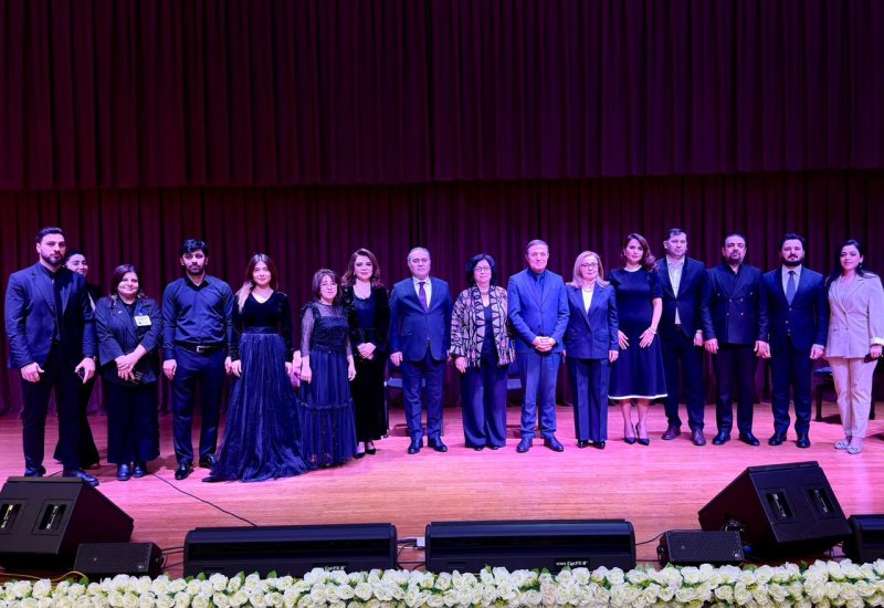 В Азербайджанской национальной консерватории состоялось мероприятие памяти великого лидера Гейдара Алиева (ФОТО)