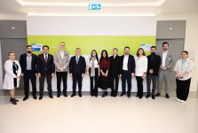 Вице-президент Фонда Гейдара Алиева Лейла Алиева приняла участие в церемонии открытия Центра трансплантации костного мозга в госпитале Liv Bona Dea (ФОТО)