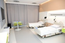 Вице-президент Фонда Гейдара Алиева Лейла Алиева приняла участие в церемонии открытия Центра трансплантации костного мозга в госпитале Liv Bona Dea (ФОТО)