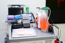 Вице-президент Фонда Гейдара Алиева Лейла Алиева приняла участие в церемонии открытия Центра трансплантации костного мозга в госпитале Liv Bona Dea (ФОТО)