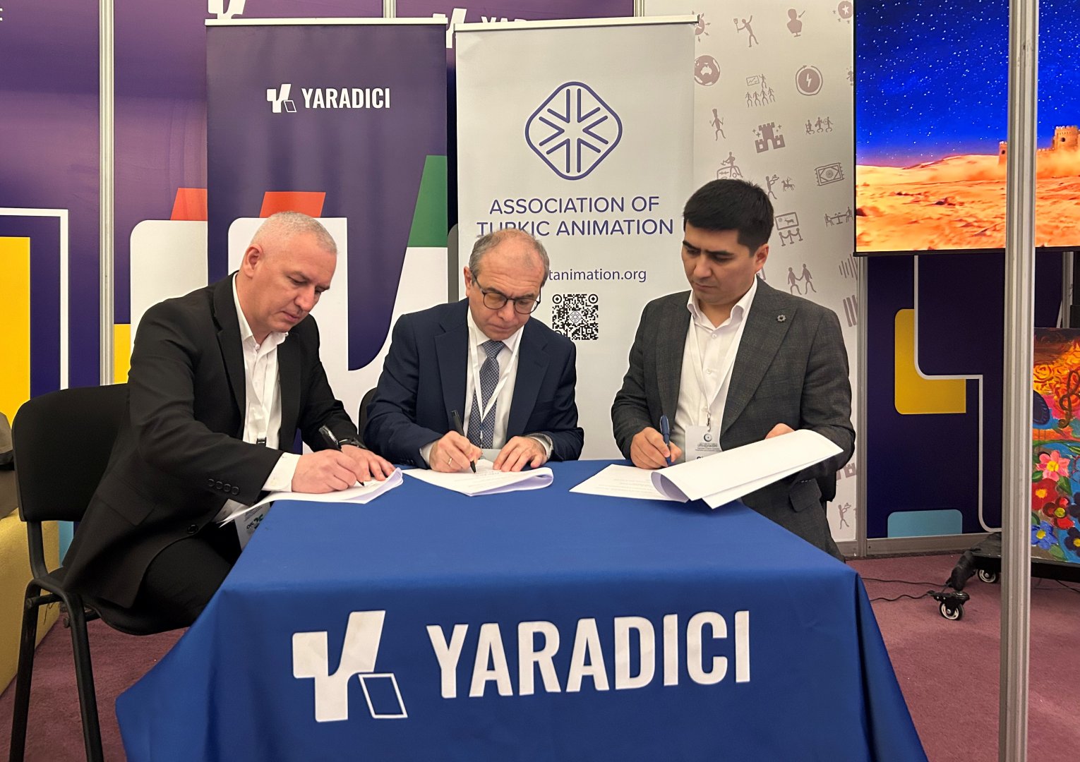 Азербайджан и Узбекистан подписали меморандум о сотрудничестве в сфере анимации и игровой индустрии (ФОТО)