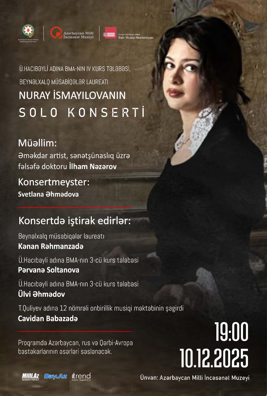 Азербайджанской музей в ауре классической музыки – душевный отдых среди картин (ФОТО)