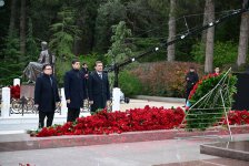 Коллективы MEDİA и Аудиовизуального совета посетили могилу общенационального лидера Гейдара Алиева (ФОТО)