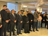 В Гянджинской государственной филармонии состоялся вечер памяти великого лидера Гейдара Алиева (ФОТО)