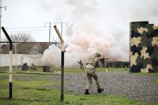 Министр обороны Азербайджана и военная делегация Узбекистана посетили воинскую часть коммандос (ФОТО)