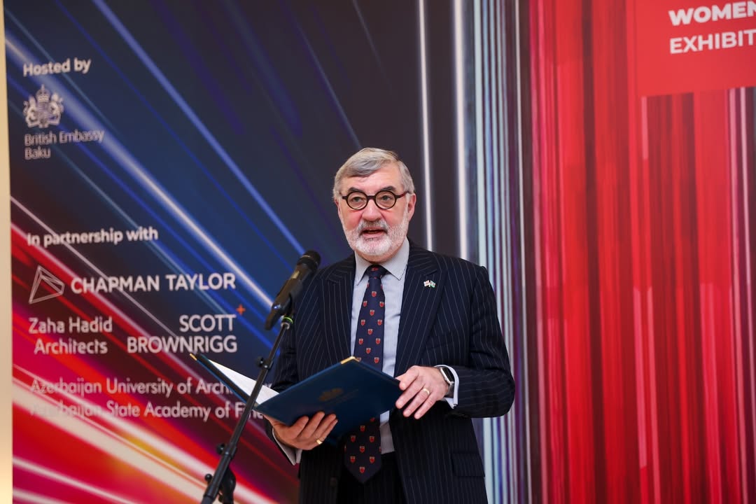 Посольство Великобритании в Баку наградило победительниц Women in Architecture Competition (ФОТО)