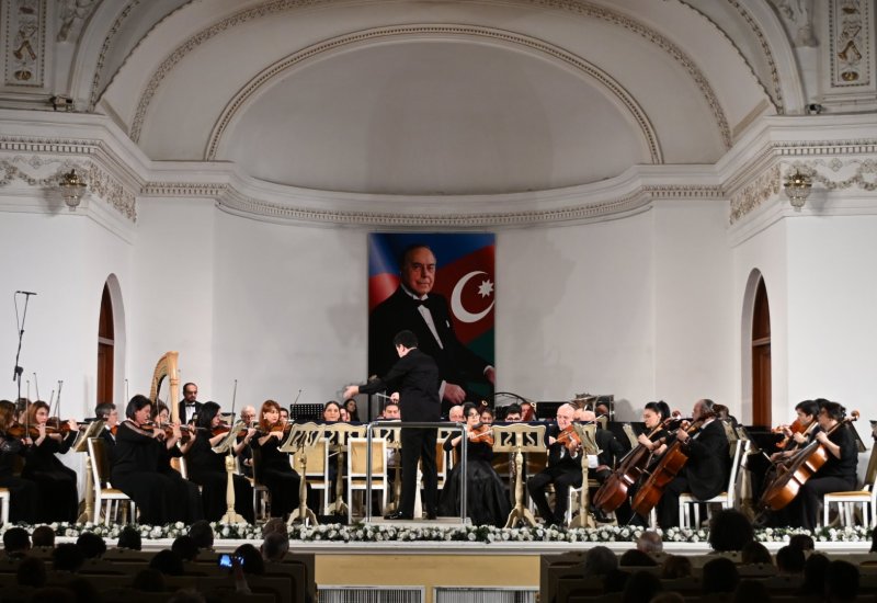 В Филармонии состоялся вечер, посвященный светлой памяти общенационального лидера Гейдара Алиева (ФОТО)