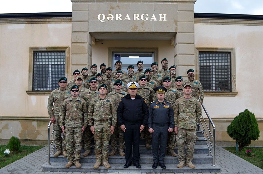 В Азербайджане состоялась церемония выпуска "Курса подводного штурмового спецназа" (ФОТО)