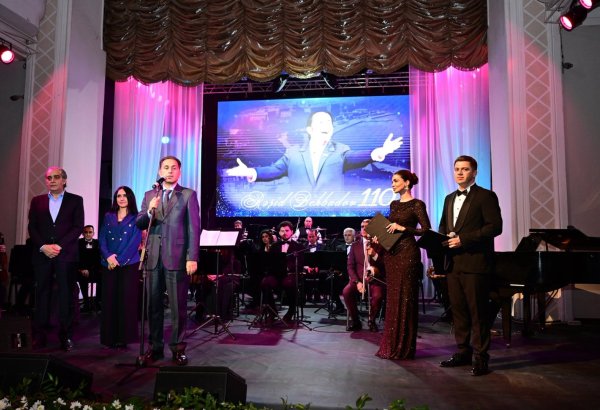 В Баку состоялся гала-вечер к 110-летию легендарного Рашида Бейбутова (ФОТО)