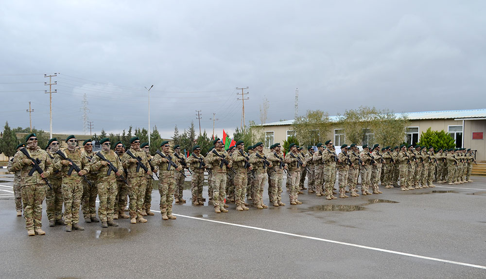 В Азербайджане состоялась церемония выпуска "Курса подводного штурмового спецназа" (ФОТО)
