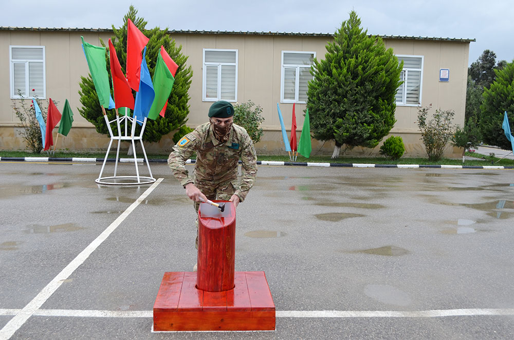 В Азербайджане состоялась церемония выпуска "Курса подводного штурмового спецназа" (ФОТО)