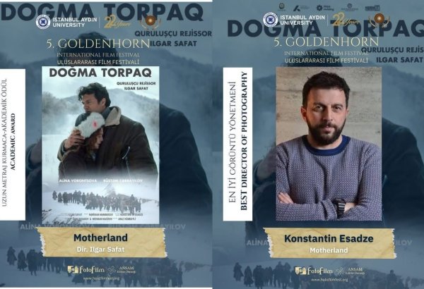 Фильм Ильгара Сафата о Карабахской войне удостоен двух призов Goldenhorn International Film Festival (ФОТО)