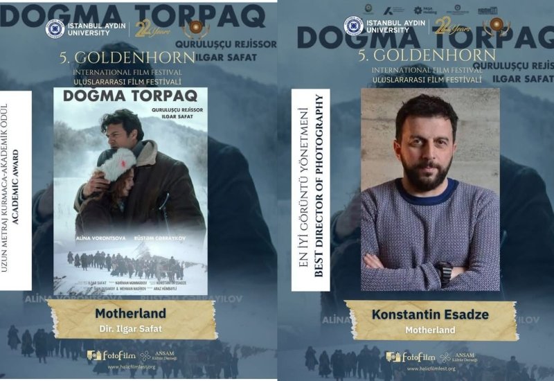 Фильм Ильгара Сафата о Карабахской войне удостоен двух призов Goldenhorn International Film Festival (ФОТО)
