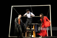 В Азербайджанском русском драмтеатре прошли первые гастроли Жетысайского драмтеатра со спектаклем "Мой друг" (ФОТО)