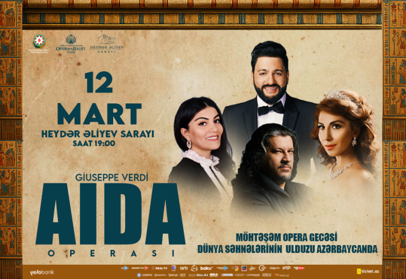 Всемирно известный тенор, народный артист Юсиф Эйвазов впервые в Азербайджане выступит в опере "Аида" (ВИДЕО)